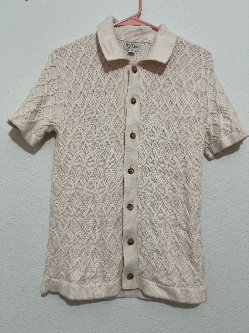 J Crew Cotton knit Cardigan size Xs
